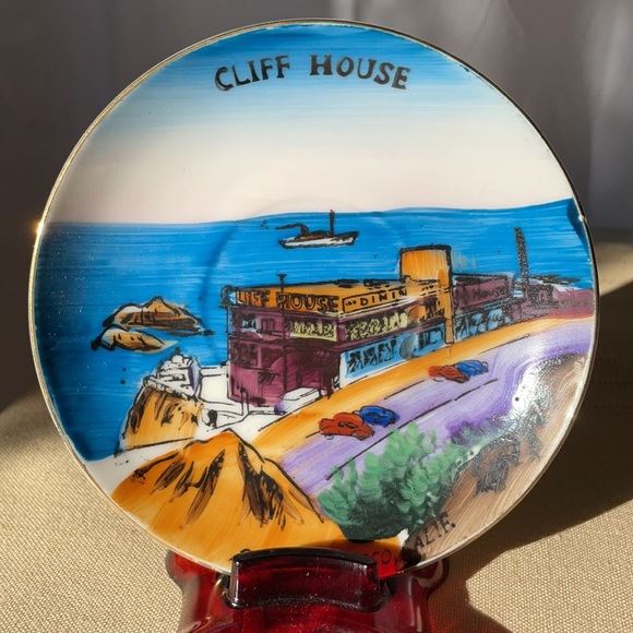 Cliff House teacup and saucer from 1950’s - Picture 2 of 8